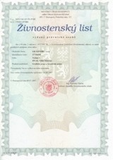 Živnostenský list - grafické práce